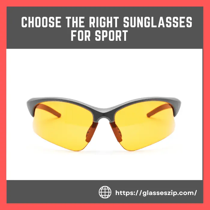 How to Choose the Right Sunglasses for Sport