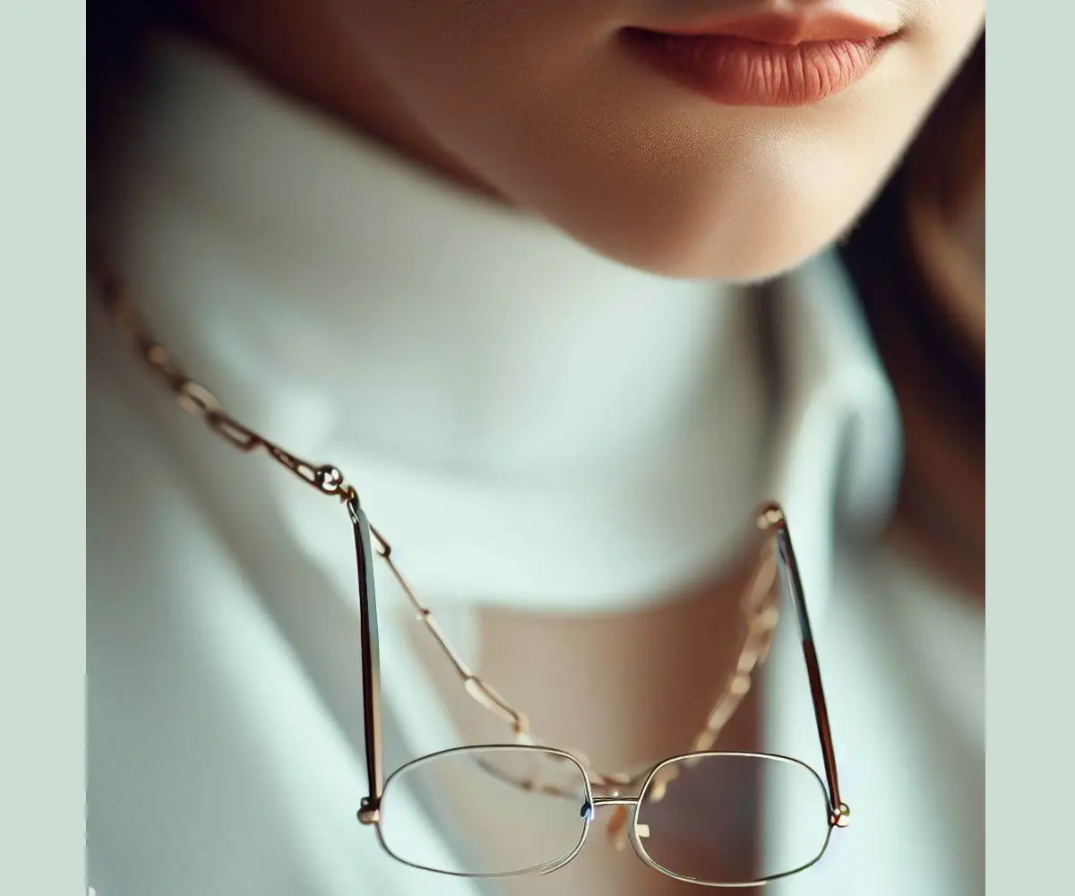 How to Wear Eyeglass Chain