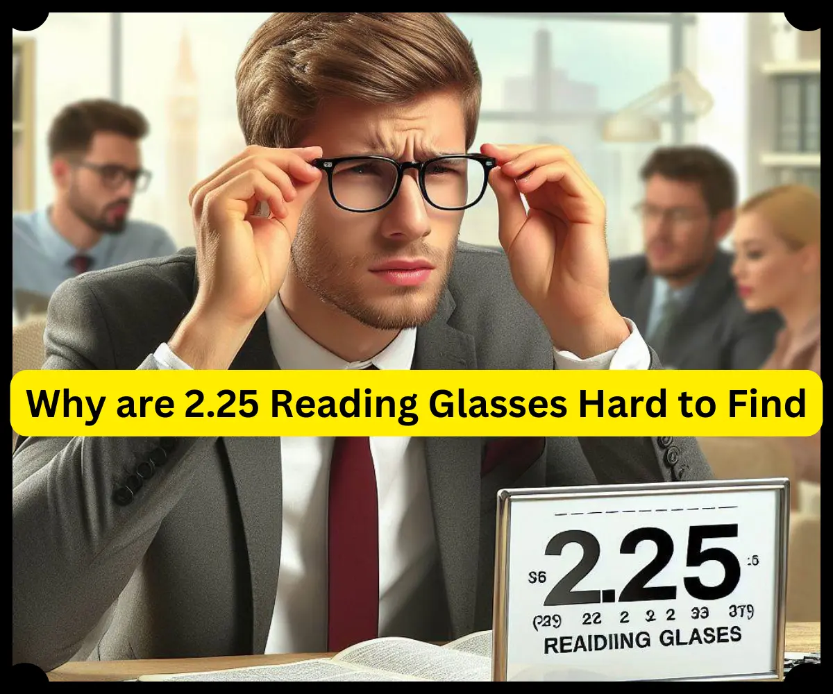 Why are 2.25 Reading Glasses Hard to Find