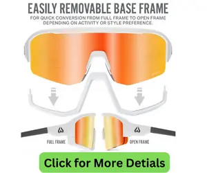 Easily Removeable Base Fream - Wildhorn Radke Sunglasses