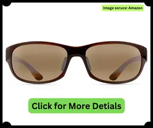 Maui Jim Men's and Women's Twin Falls Polarized Wrap Sunglasses